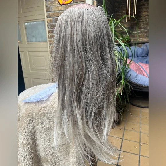 Topless White Sands beach long wig - Picture 2 of 14